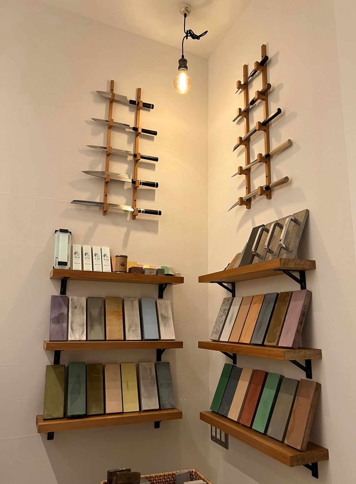 w-031 スギキッチンシェルフ / ハンガーパイプ / アイアンウォールシェルフ