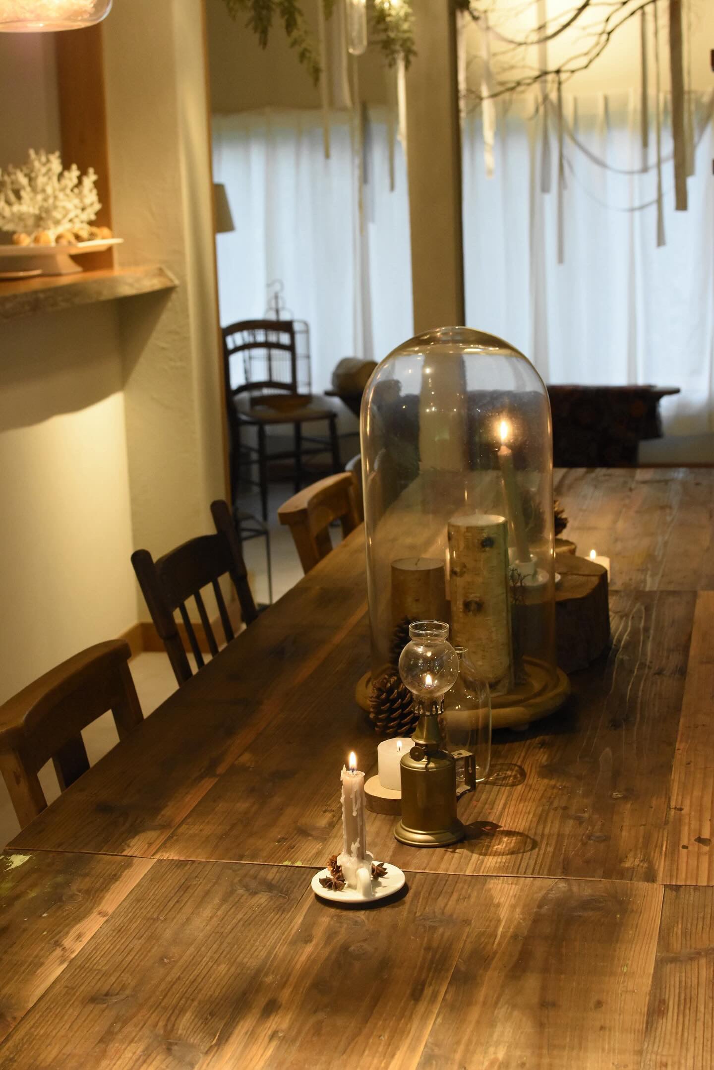 w-047 古材ダイニングテーブル / アイアンレッグ