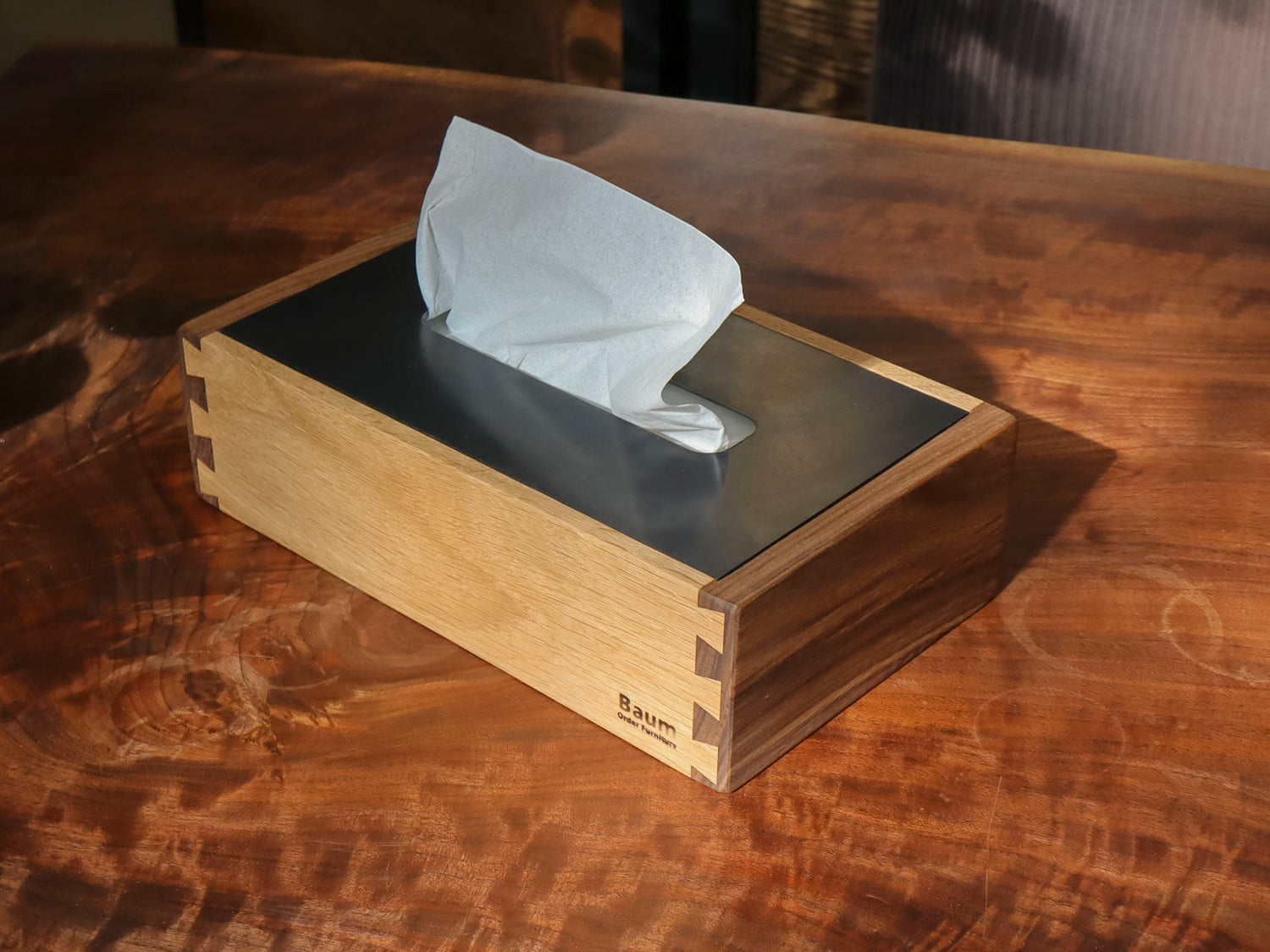 Dovetail Tissue Box デザイン&仕様を変更しました
