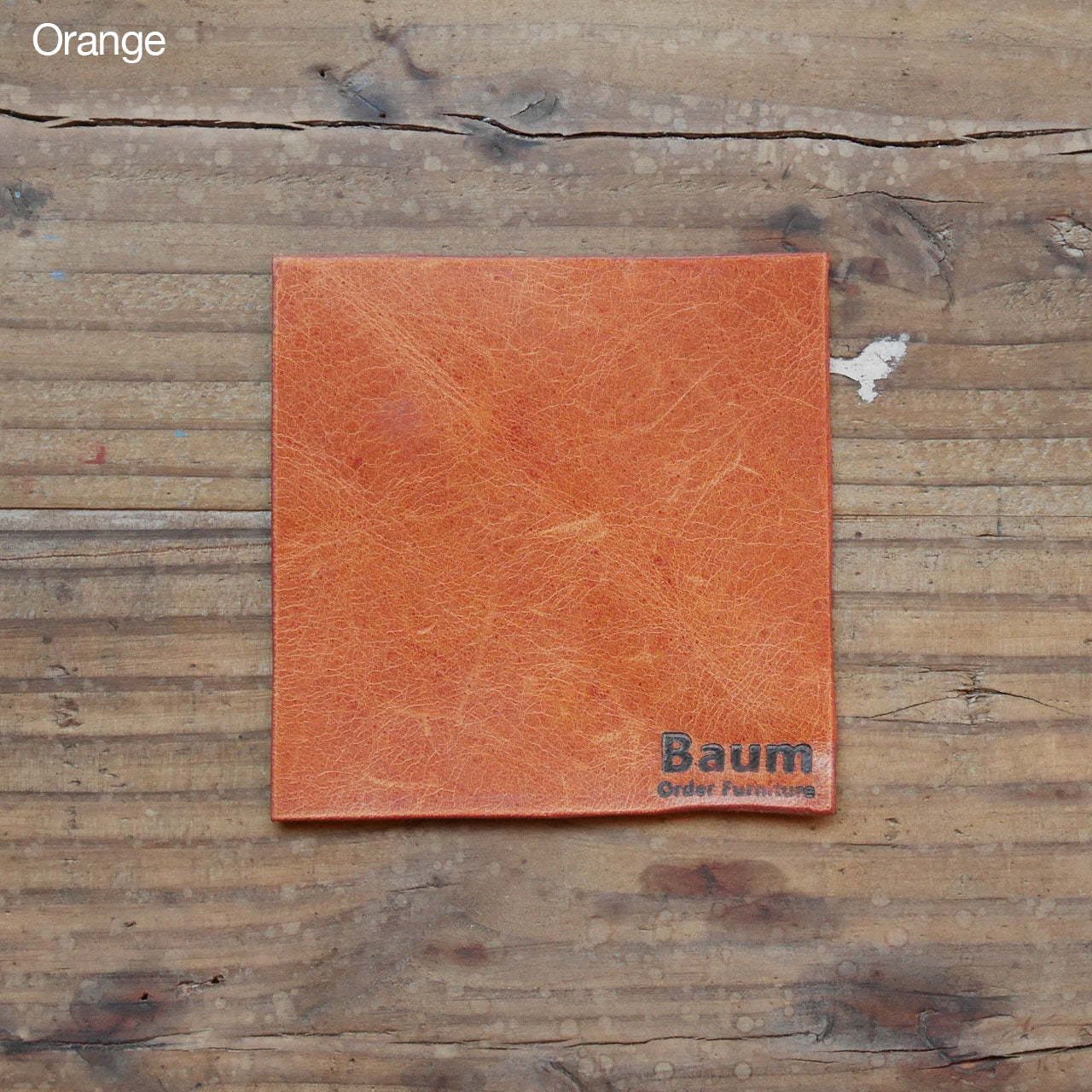 Leather Coaster B-Type