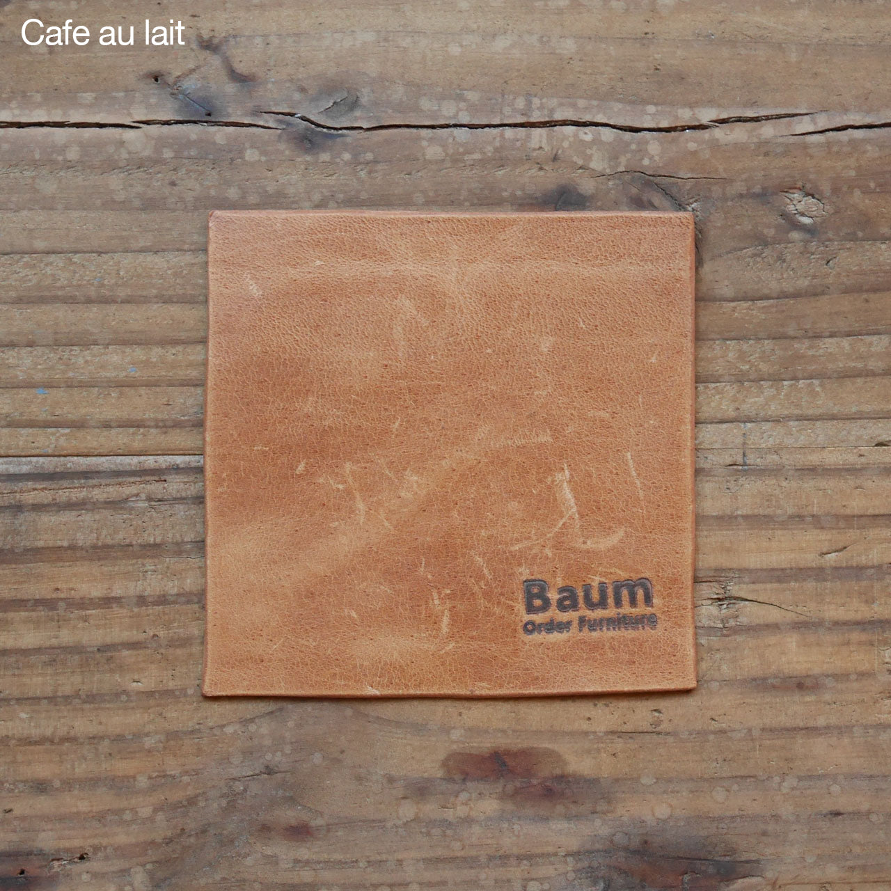 Leather Coaster B-Type