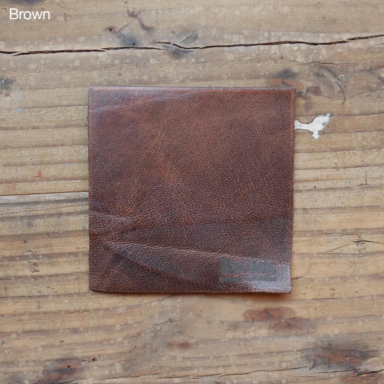 Leather Coaster B-Type