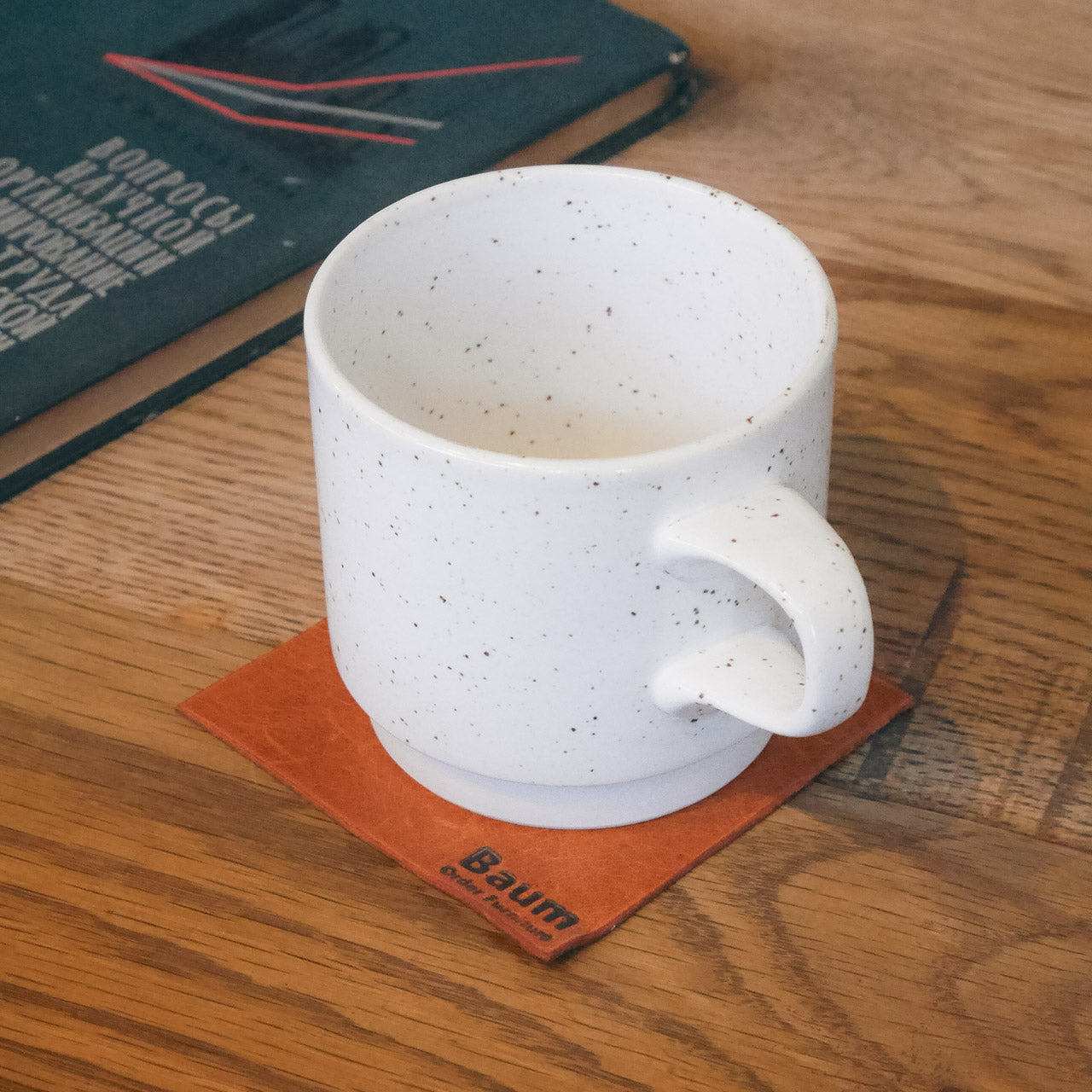 Leather Coaster B-Type