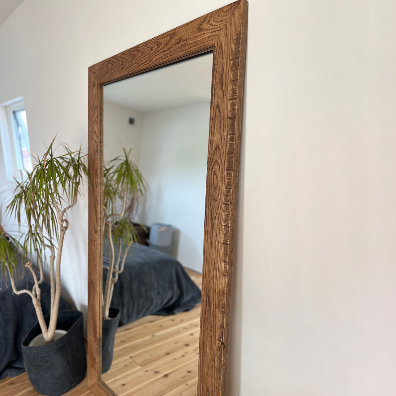 無垢材スタンドミラー、姿見、Baum Order Furniture