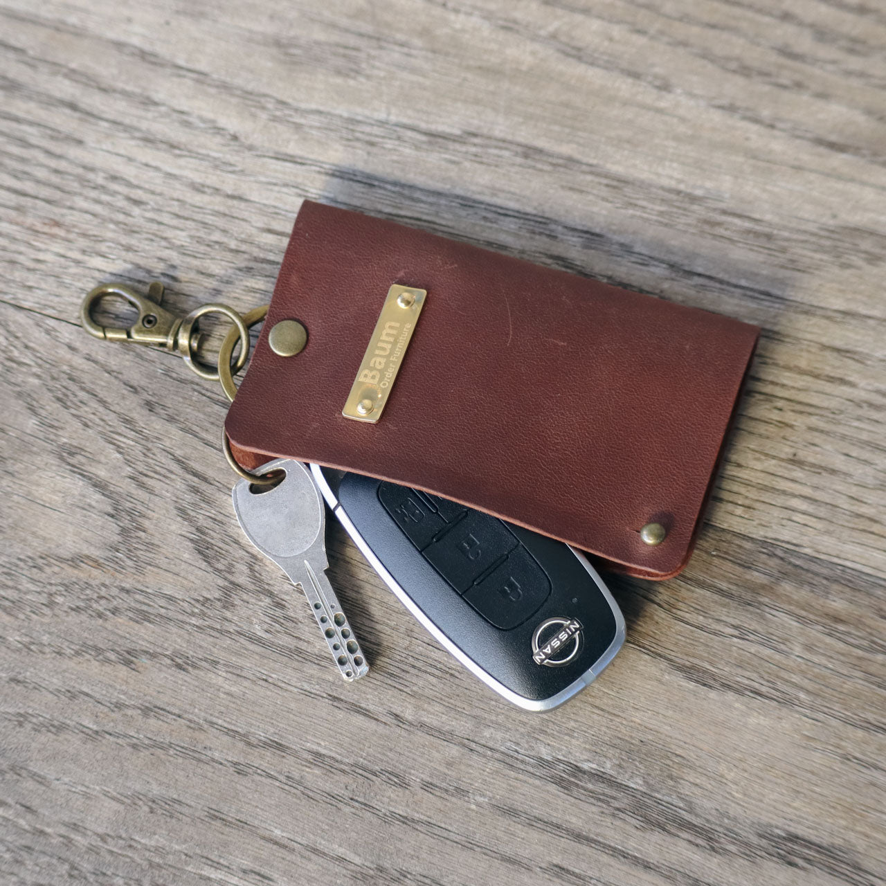 Leather Smart Key Case