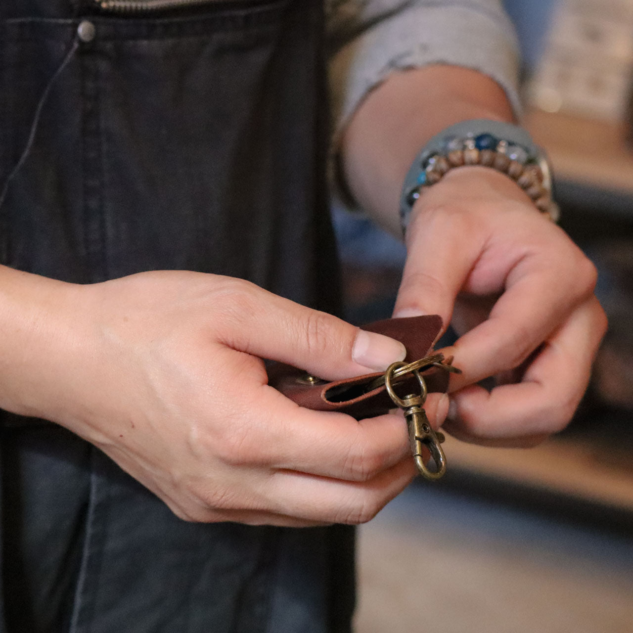 Leather Smart Key Case