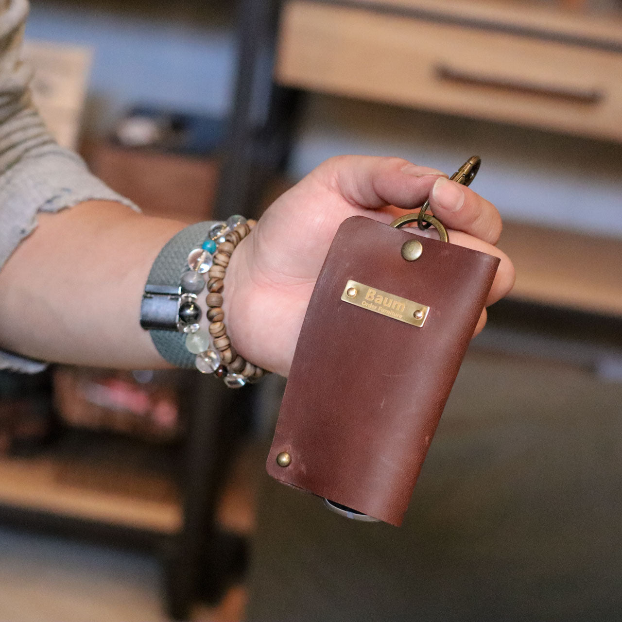 Leather Smart Key Case