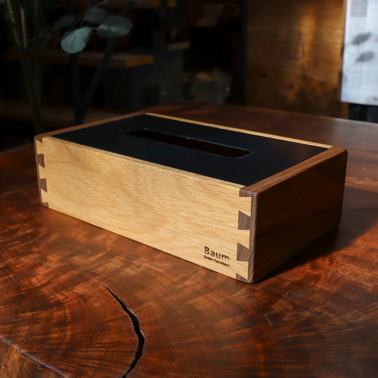 Dovetail Tissue Box
