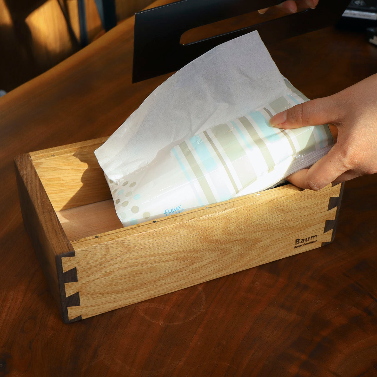 Dovetail Tissue Box
