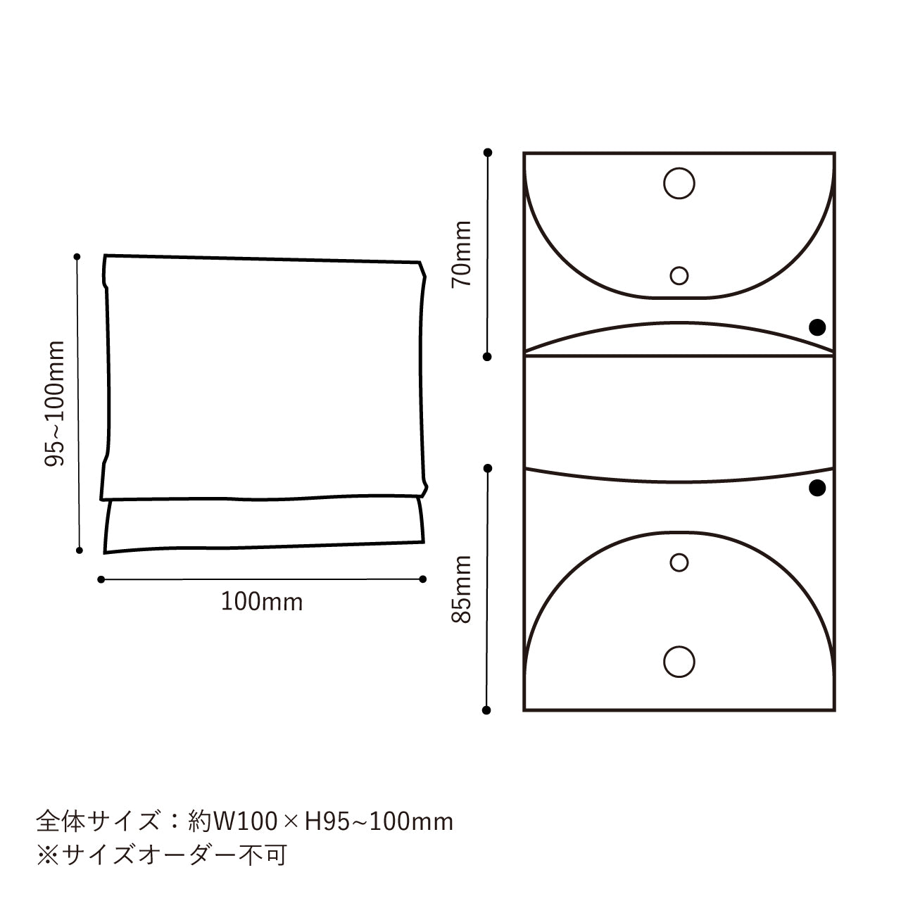 レザーウォレット レザー財布 二つ折り 本革財布