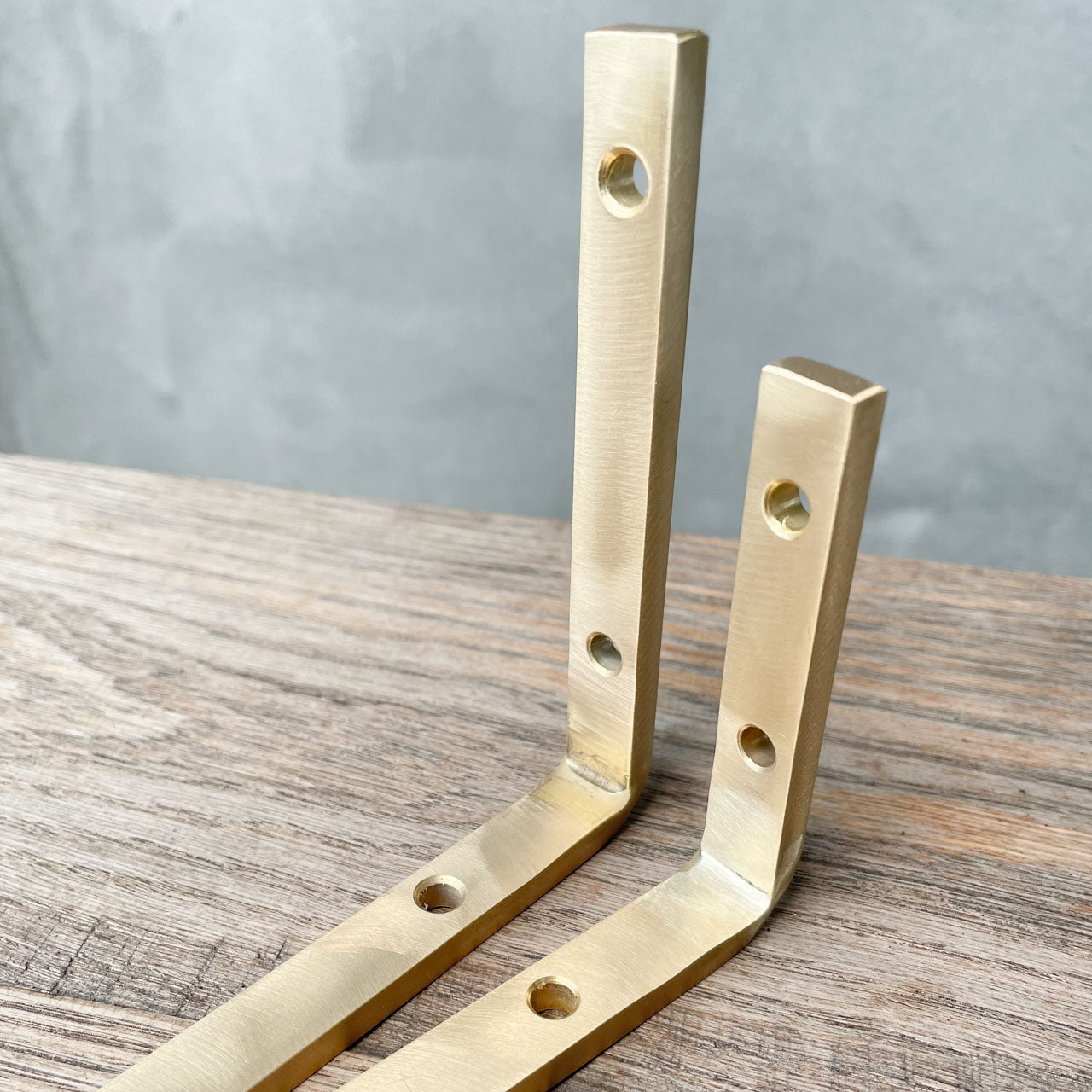 真鍮ブラケット、棚受け金具