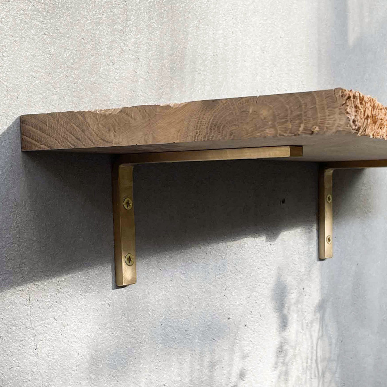 真鍮ブラケット、棚受け金具