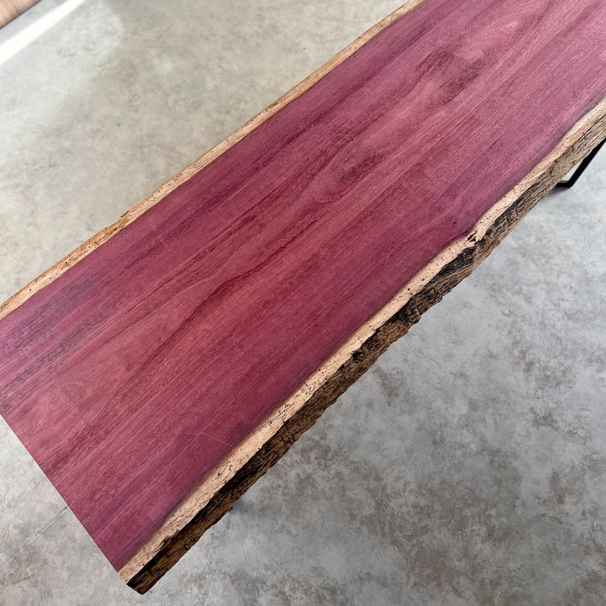 無垢一枚板 パープルハート