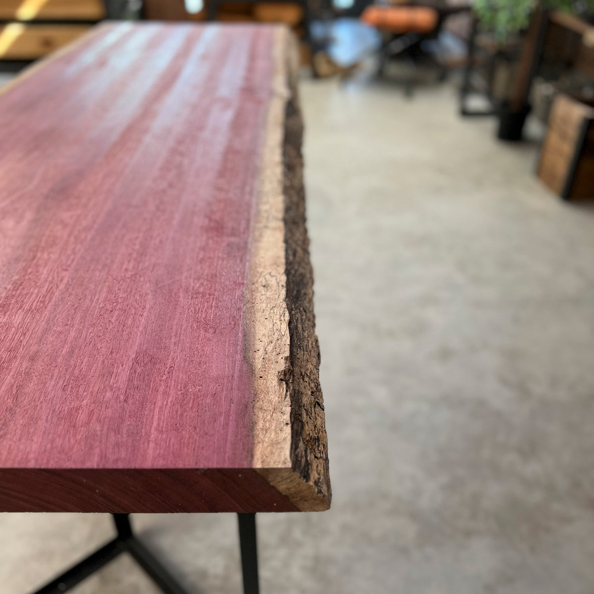 無垢一枚板 パープルハート