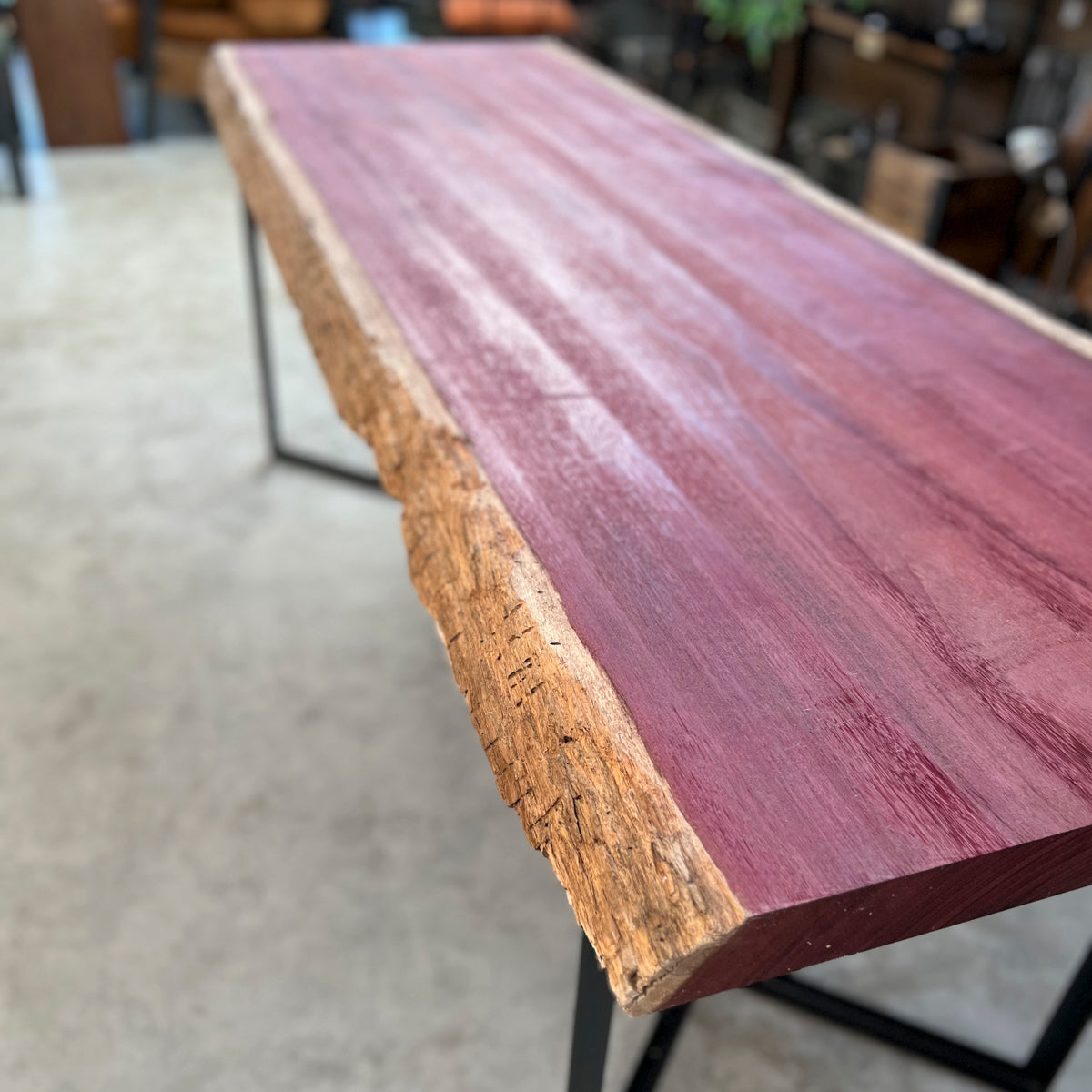 無垢一枚板 パープルハート
