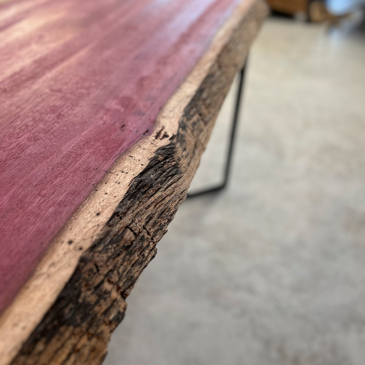 無垢一枚板 パープルハート