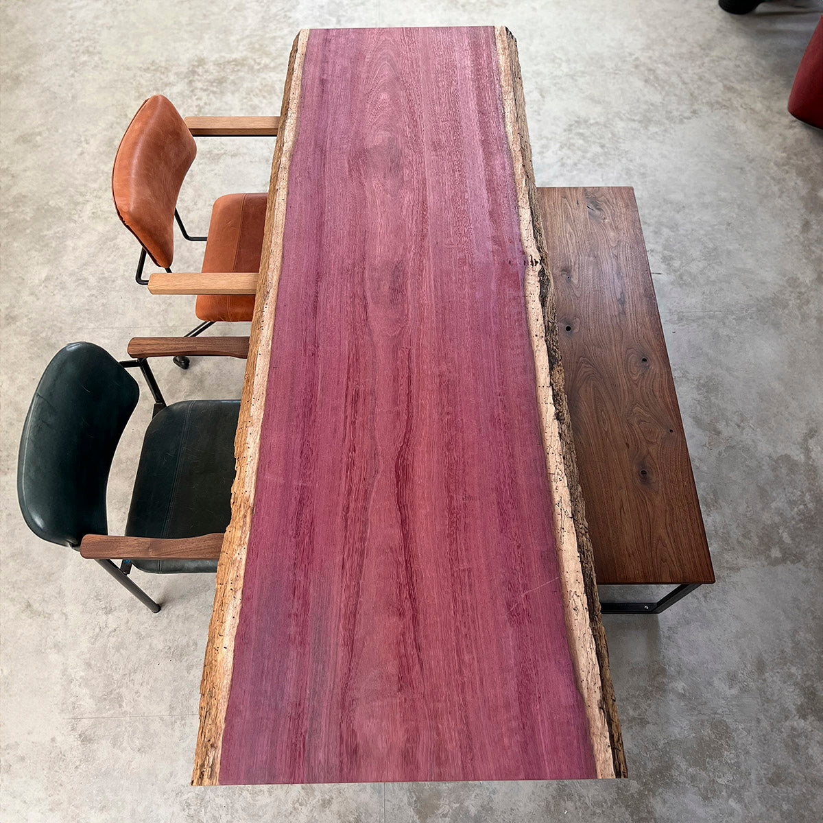 無垢一枚板 パープルハート