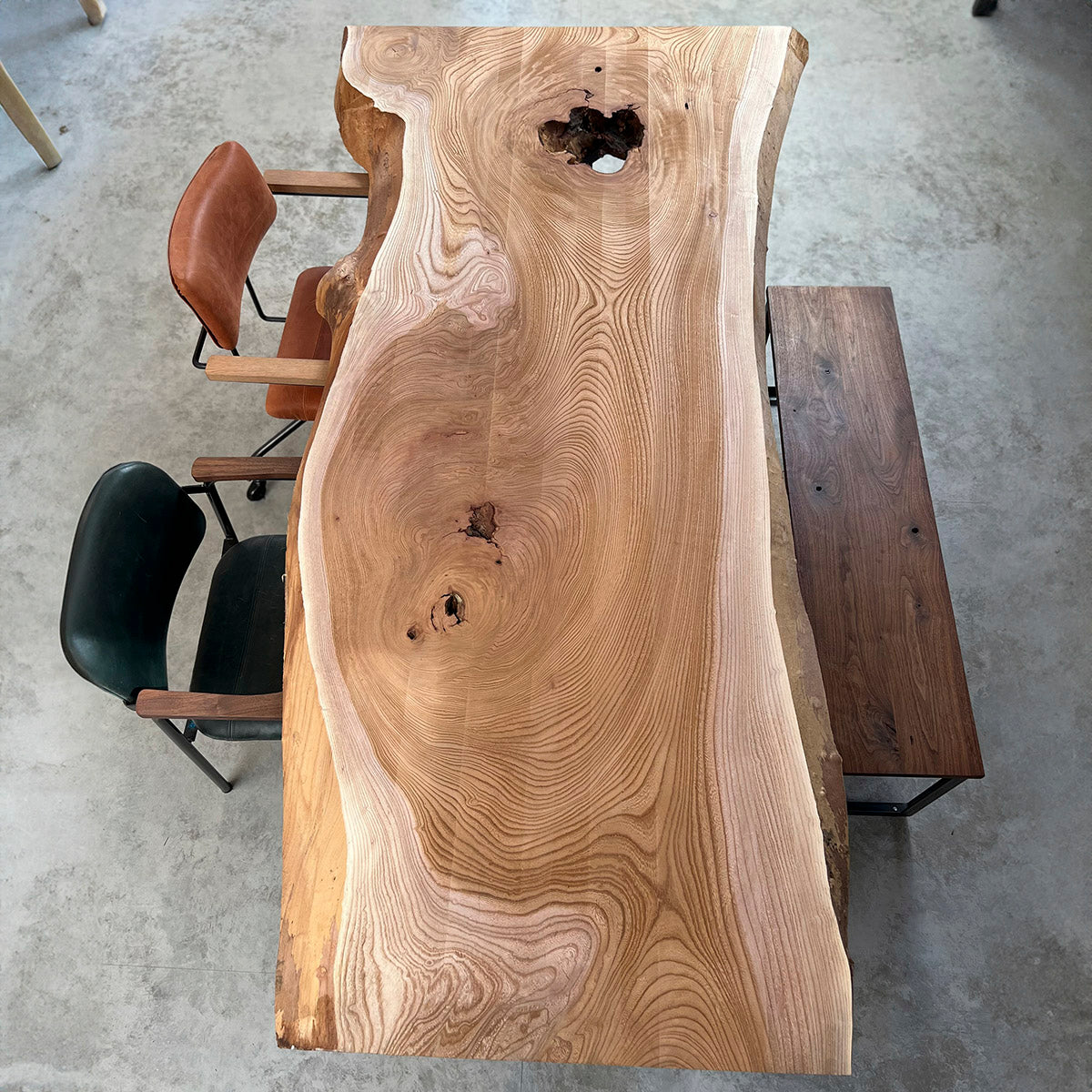 セール15%オフ】無垢一枚板 欅（ケヤキ）《G821》W2200/未仕上げ品  