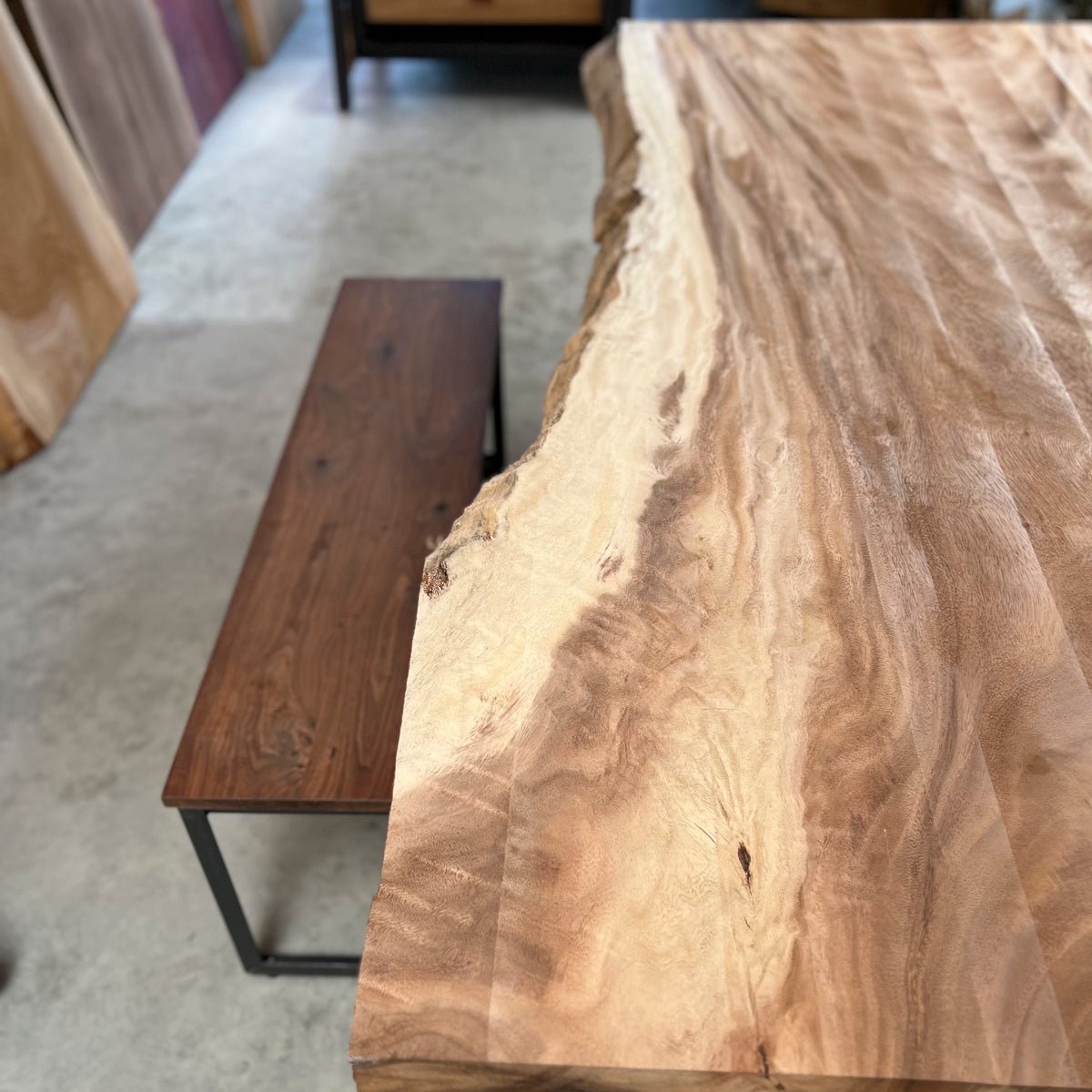 無垢一枚板 モンキーポッド