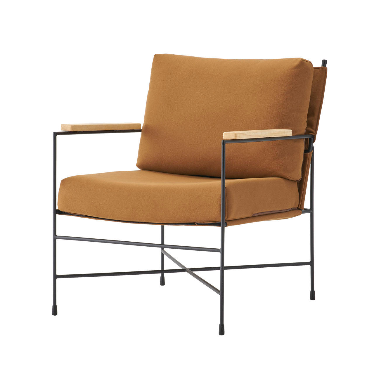 Anise Lounge Chair ラウンジチェア リビングチェア リラックス スチール アームレスト レザー ファブリック 椅子 書斎 家具