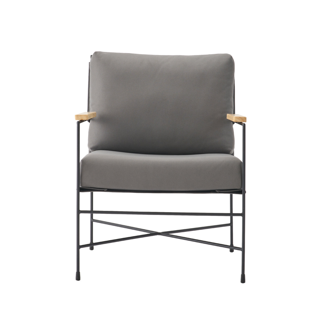 Anise Lounge Chair ラウンジチェア リビングチェア リラックス スチール アームレスト レザー ファブリック 椅子 書斎 家具