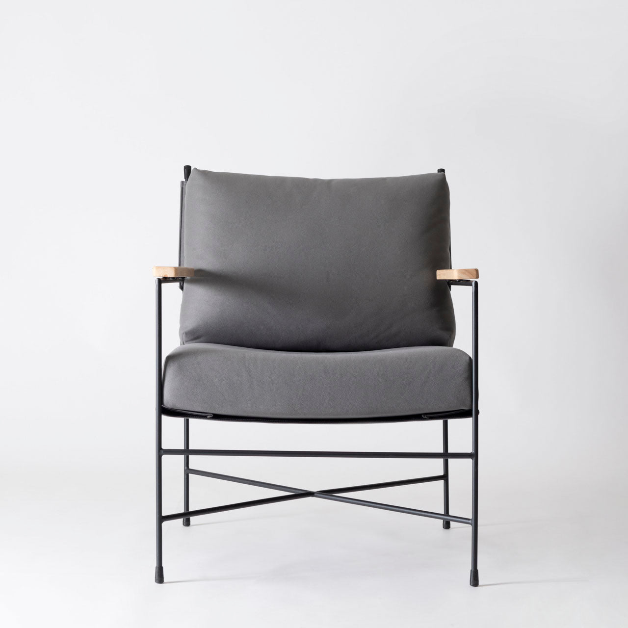Anise Lounge Chair ラウンジチェア リビングチェア リラックス スチール アームレスト レザー ファブリック 椅子 書斎 家具