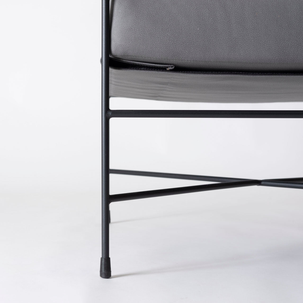 Anise Lounge Chair ラウンジチェア リビングチェア リラックス スチール アームレスト レザー ファブリック 椅子 書斎 家具