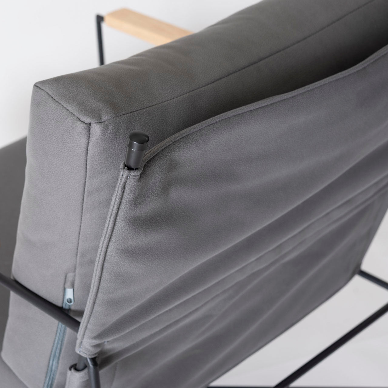 Anise Lounge Chair ラウンジチェア リビングチェア リラックス スチール アームレスト レザー ファブリック 椅子 書斎 家具