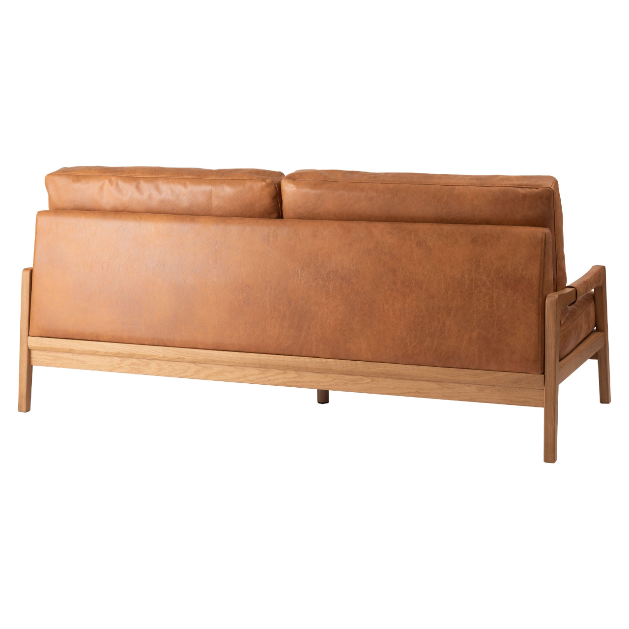 Fennel Sofa ソファ ソファー 二人掛け リビング 寝室 リラックス ブークレ クロスレザー スチール 天然木 家具