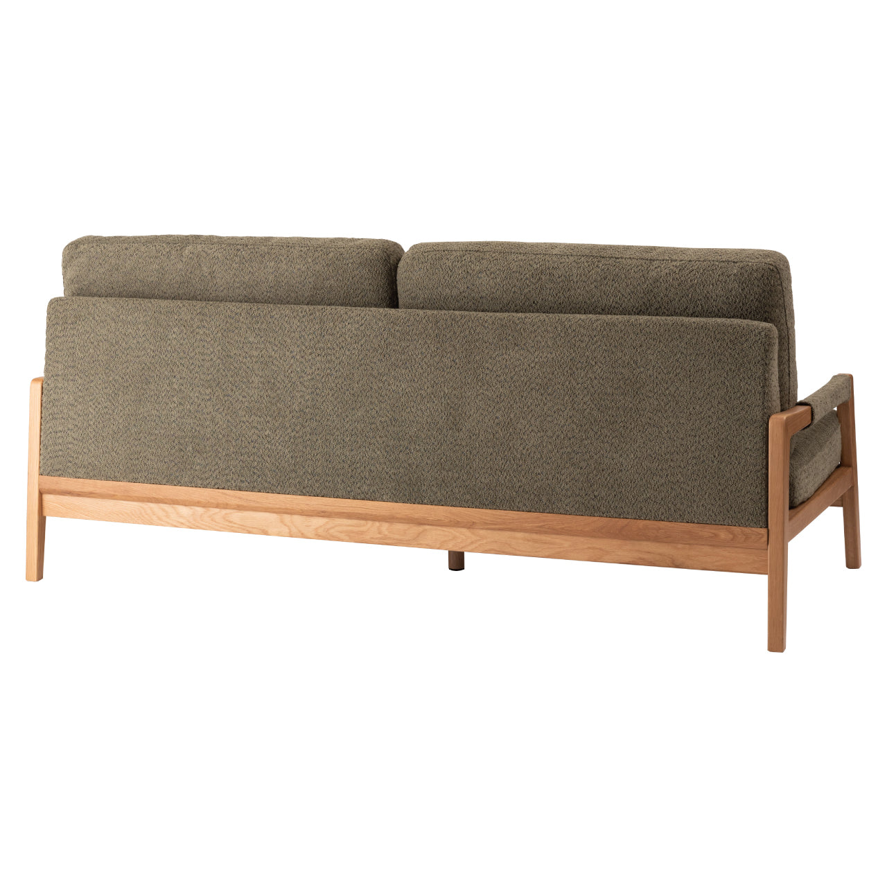 Fennel Sofa ソファ ソファー 二人掛け リビング 寝室 リラックス ブークレ クロスレザー スチール 天然木 家具