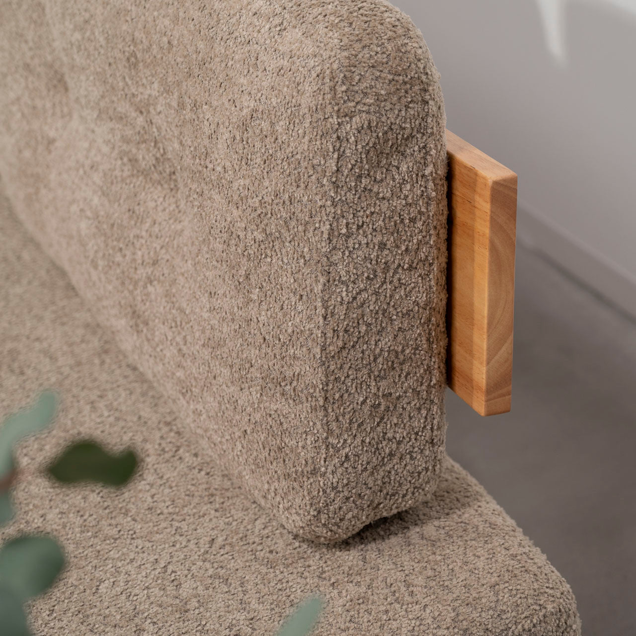 Myrtle Sofa ソファ ソファー 二人掛け アームレス リビング 寝室 リラックス ブークレ クロスレザー スチール 天然木 家具