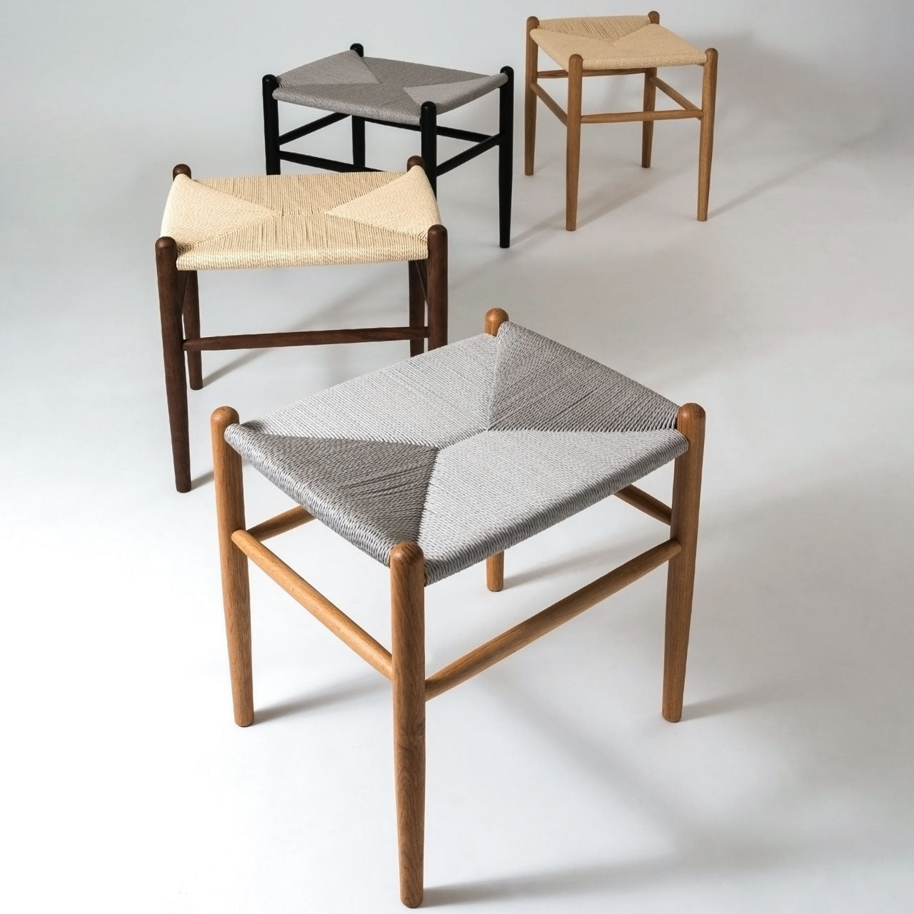 Trope Stool スツール リビングチェア ダイニング ペーパーコード 天然木 椅子 家具