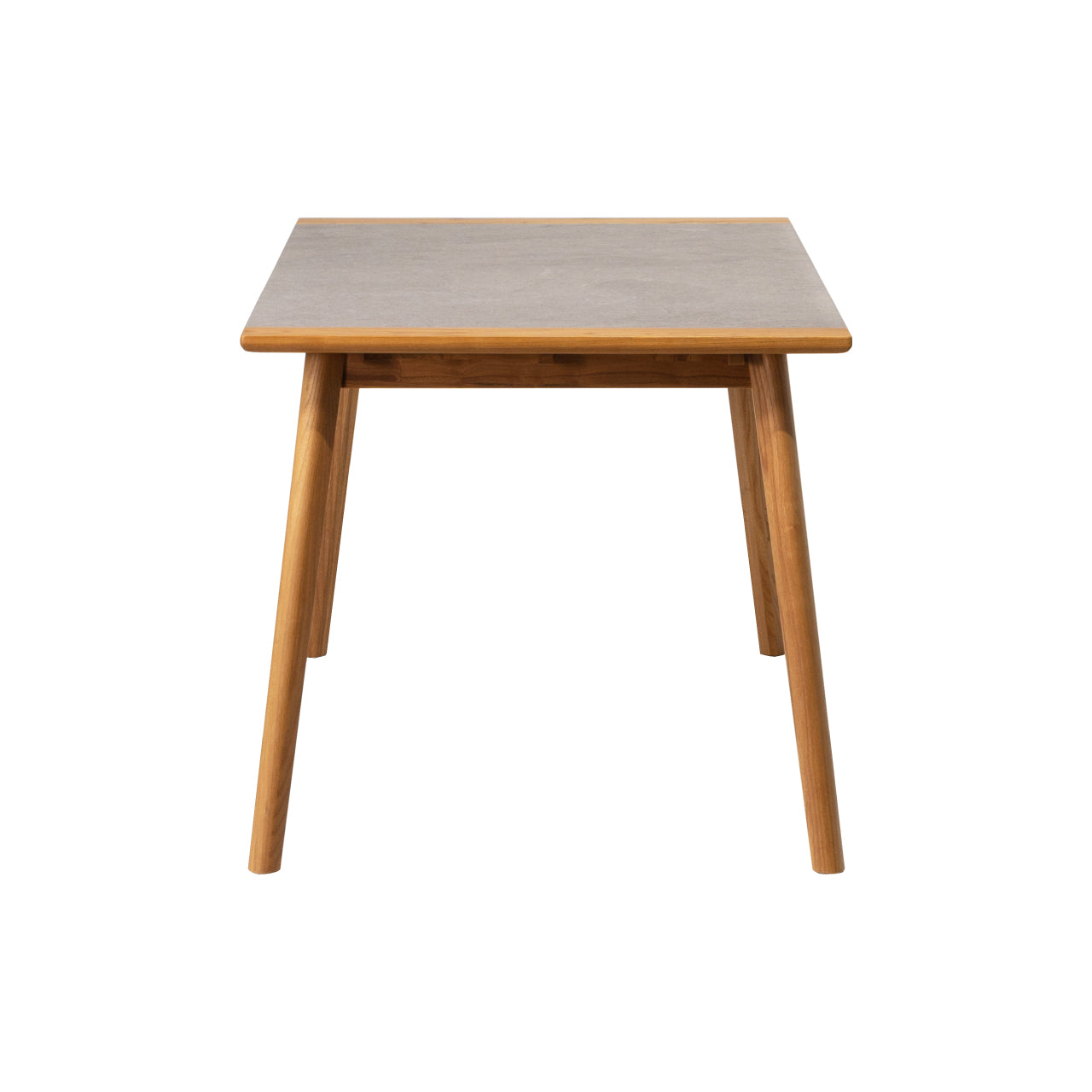 Artique Dining Table ダイニングテーブル リビングテーブル テーブル デスク モルタル調 天然木 スンカイ材 リビング 食卓 カフェ サロン 店舗 家具