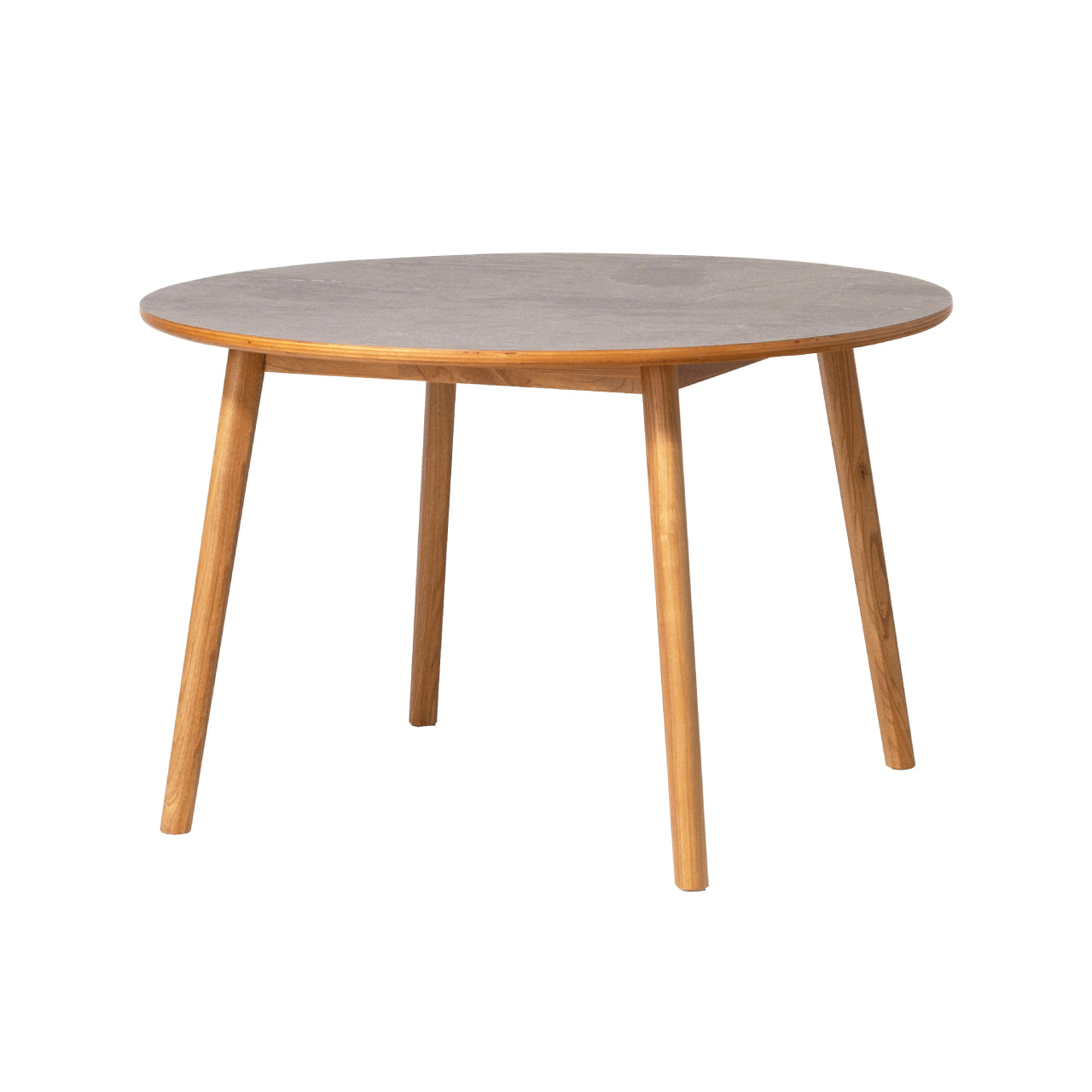 Artique Round Table ダイニングテーブル ラウンドテーブル テーブル デスク モルタル調 天然木 スンカイ材 リビング カフェ サロン 店舗 家具