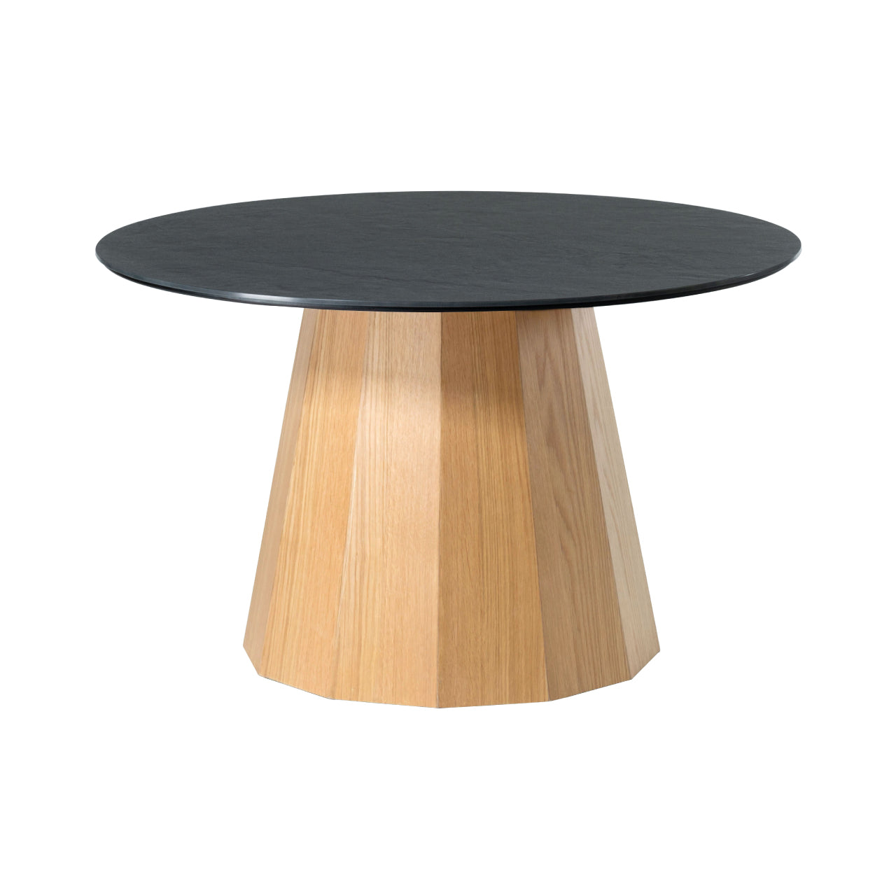 Parma Dining Table リビングテーブル テーブル デスク セラミック天板 大理石調 ブラックストーン調 天然木 リビング カフェ サロン 店舗 家具