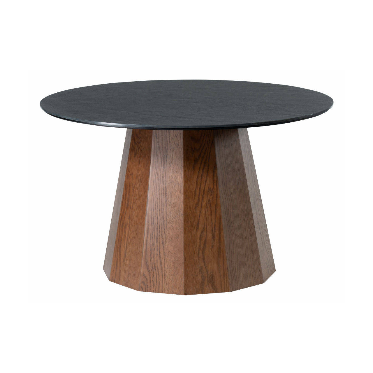 Parma Dining Table リビングテーブル テーブル デスク セラミック天板 大理石調 ブラックストーン調 天然木 リビング カフェ サロン 店舗 家具