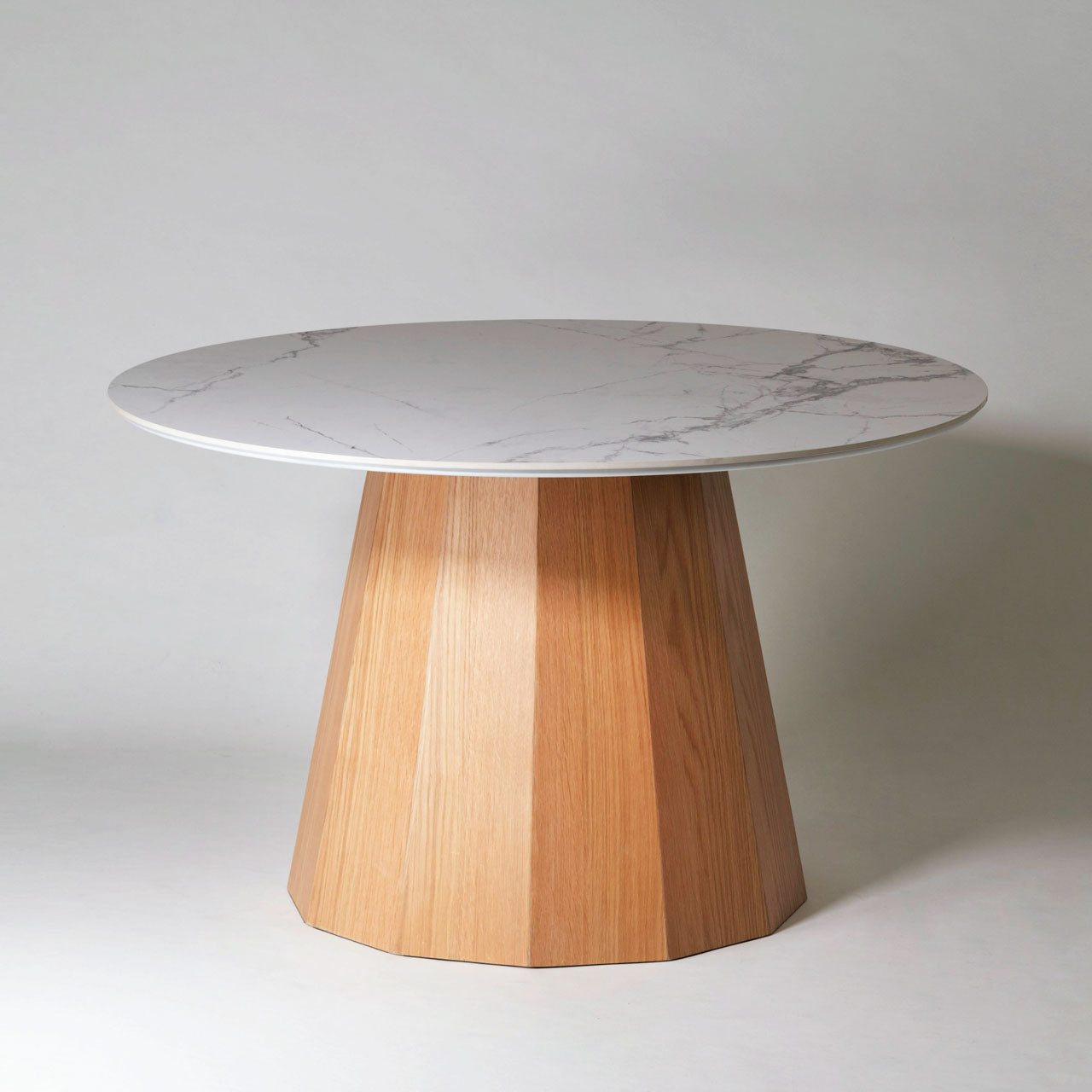 Parma Dining Table リビングテーブル テーブル デスク セラミック天板 大理石調 ブラックストーン調 天然木 リビング カフェ サロン 店舗 家具