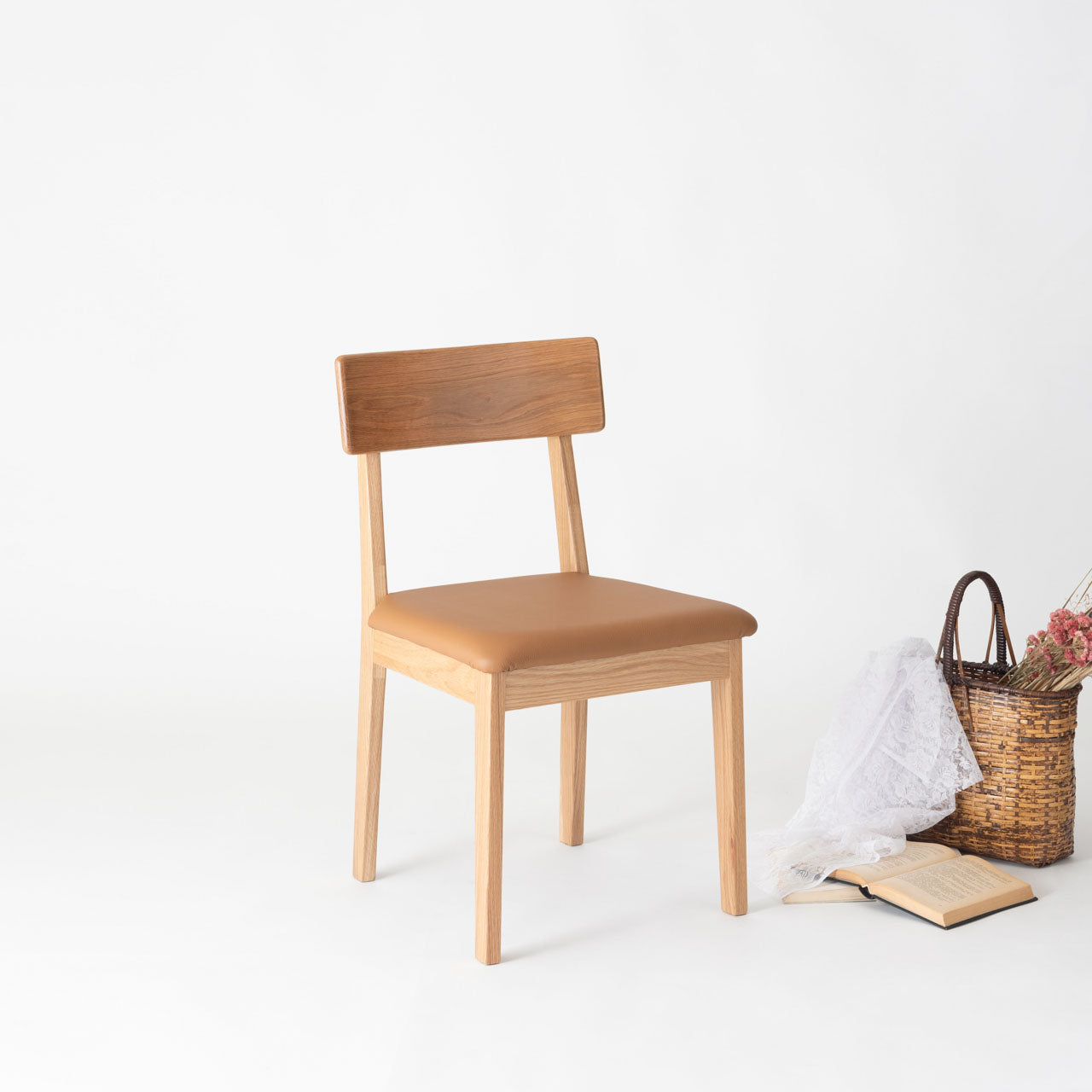 Choke Dining Chair ダイニングチェア デスクチェア リビングチェア スエード オーク 椅子 書斎 家具