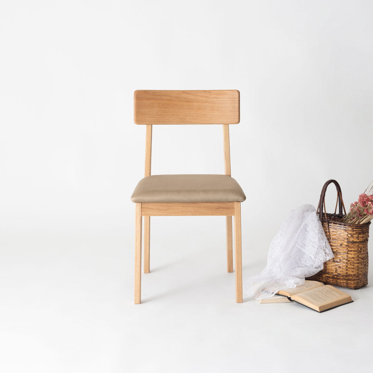 Choke Dining Chair ダイニングチェア デスクチェア リビングチェア スエード オーク 椅子 書斎 家具