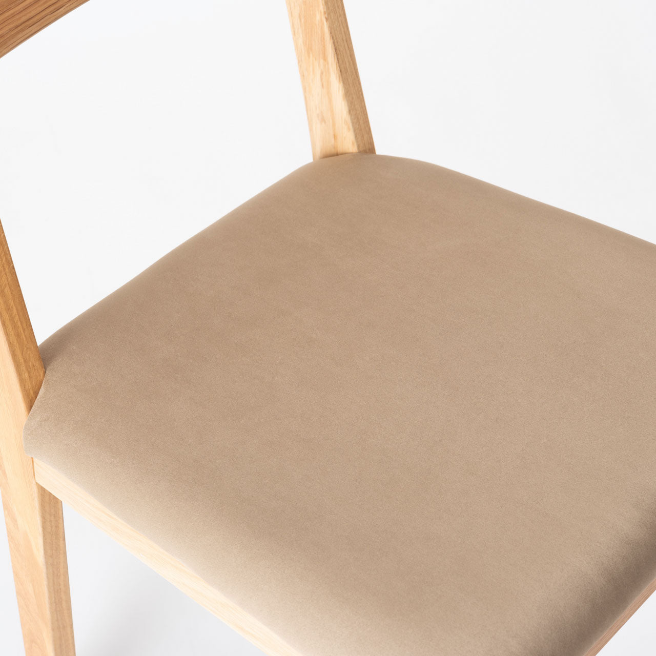 Choke Dining Chair ダイニングチェア デスクチェア リビングチェア スエード オーク 椅子 書斎 家具