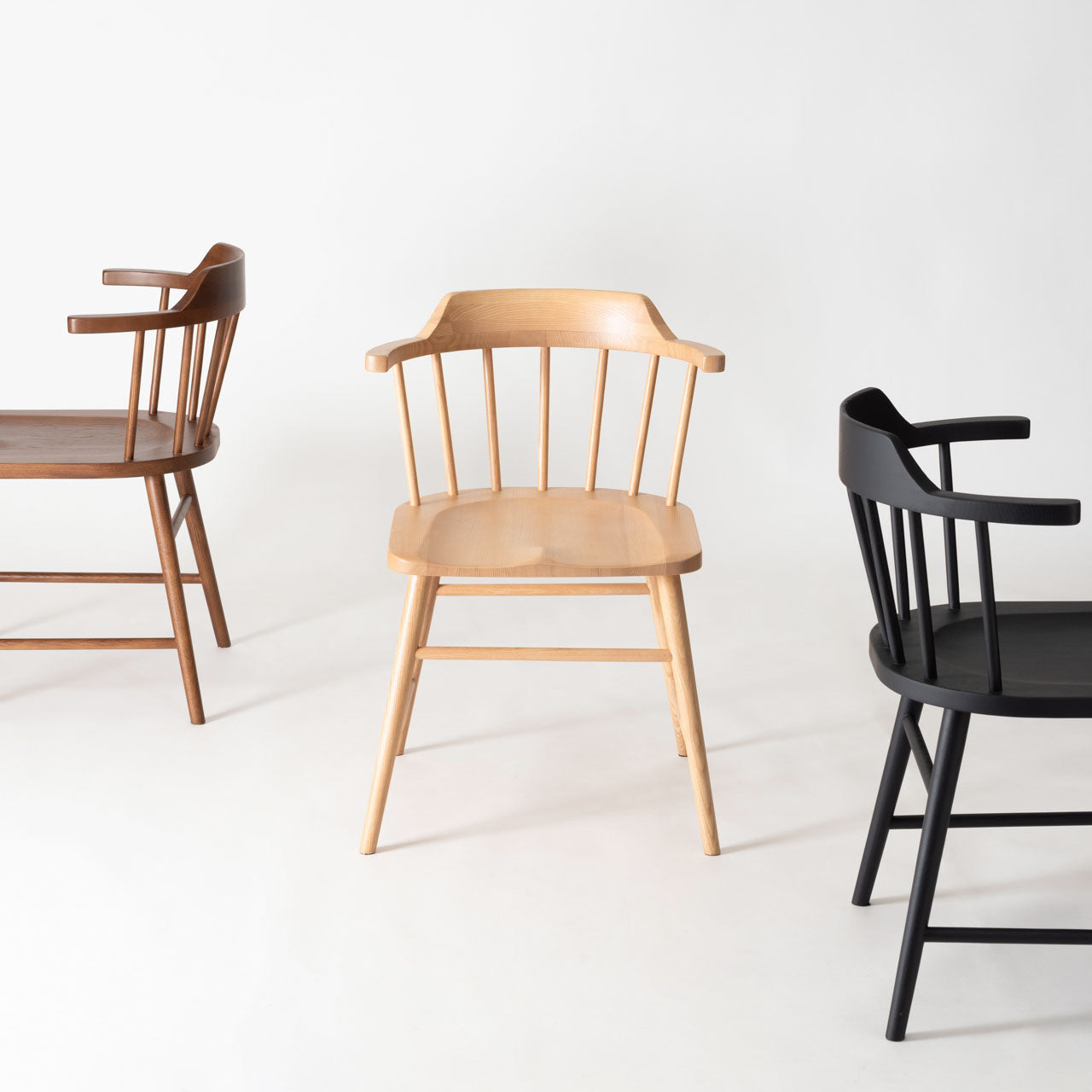 Tansy Windsor Chair ウィンザーチェア デスクチェア リビングチェア ダイニングチェア ファンバック アームレスト 椅子 書斎 家具