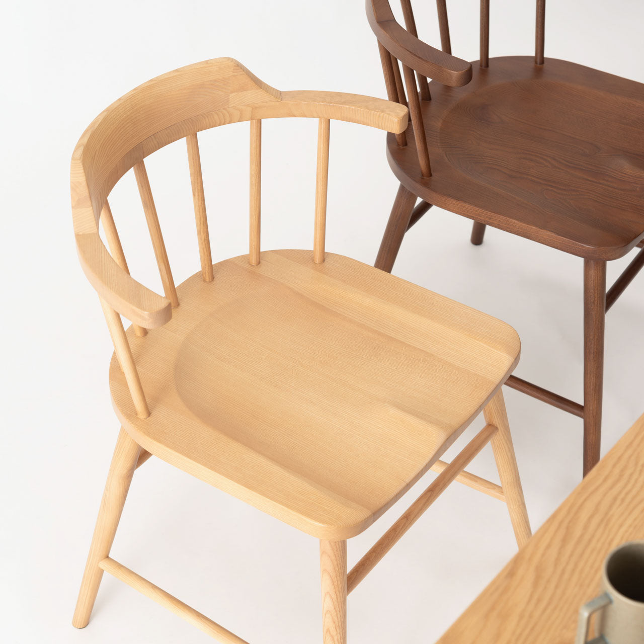 Tansy Windsor Chair ウィンザーチェア デスクチェア リビングチェア ダイニングチェア ファンバック アームレスト 椅子 書斎 家具
