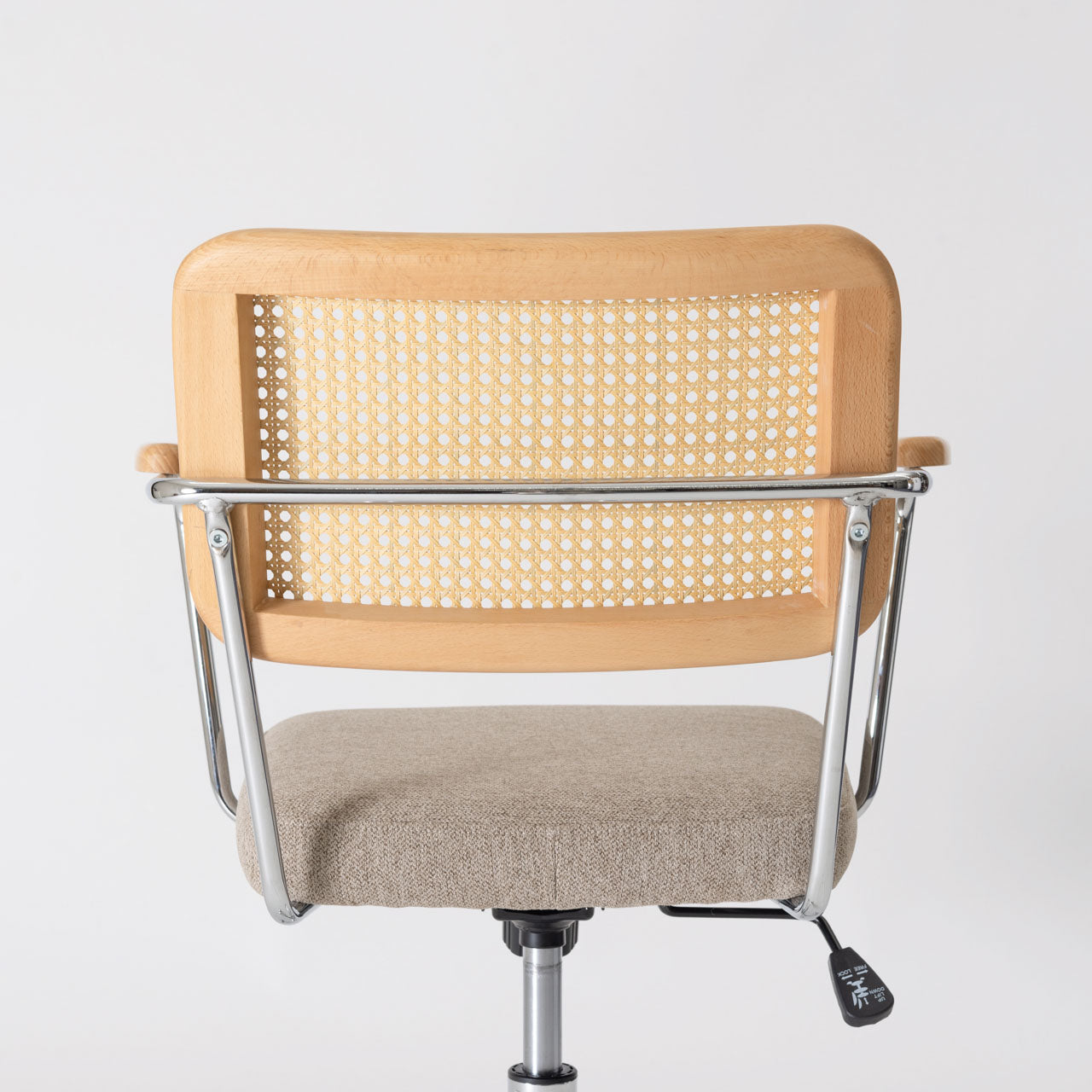 Elder Desk Chair デスクチェア アームレスト 昇降式チェア 回転 ワークチェア 椅子 キャスター ラタン 書斎 リビング リモート 家具