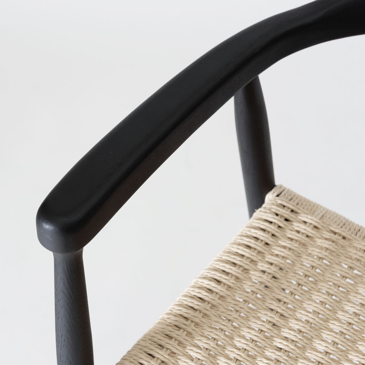 Roselle Arm Chair アームチェア デスクチェア アームレスト リビングチェア ダイニングチェア ペーパーコード 椅子 書斎 リビング リモート 家具