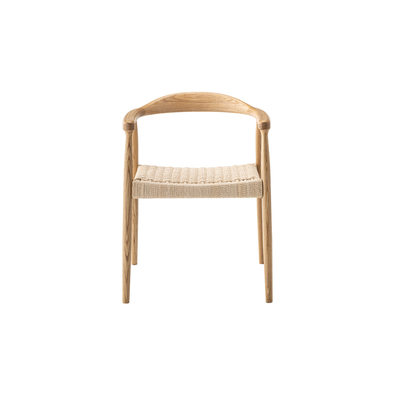 Roselle Arm Chair アームチェア デスクチェア アームレスト リビングチェア ダイニングチェア ペーパーコード 椅子 書斎 リビング リモート 家具