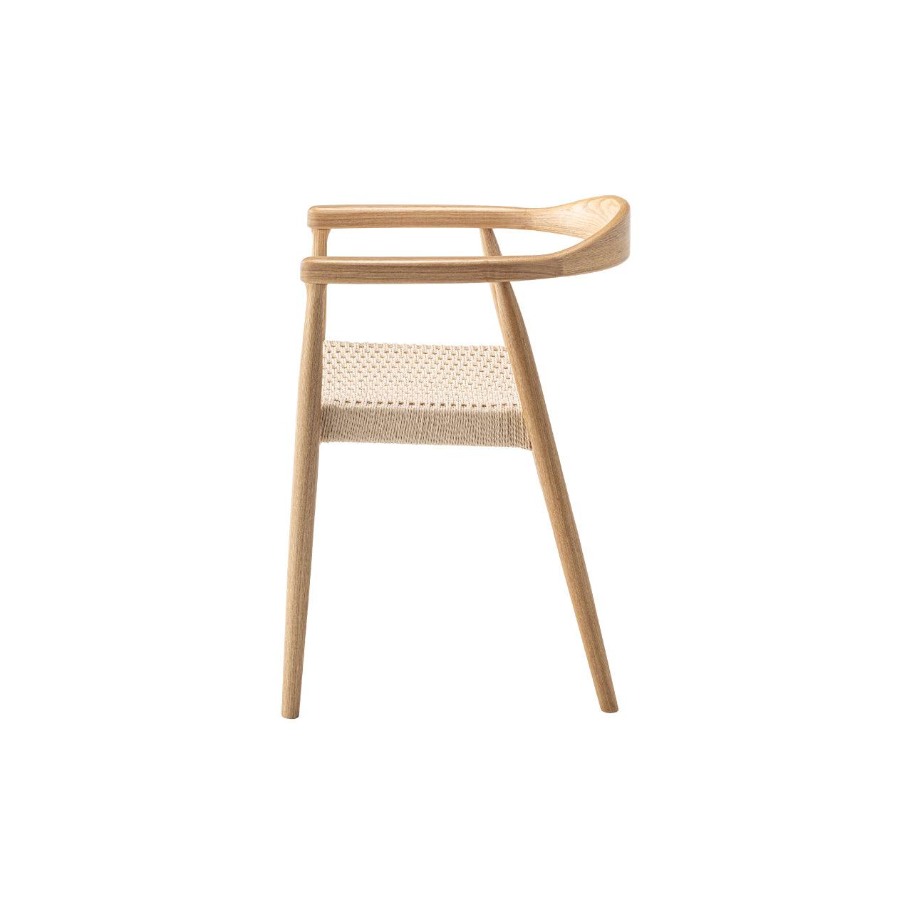 Roselle Arm Chair アームチェア デスクチェア アームレスト リビングチェア ダイニングチェア ペーパーコード 椅子 書斎 リビング リモート 家具