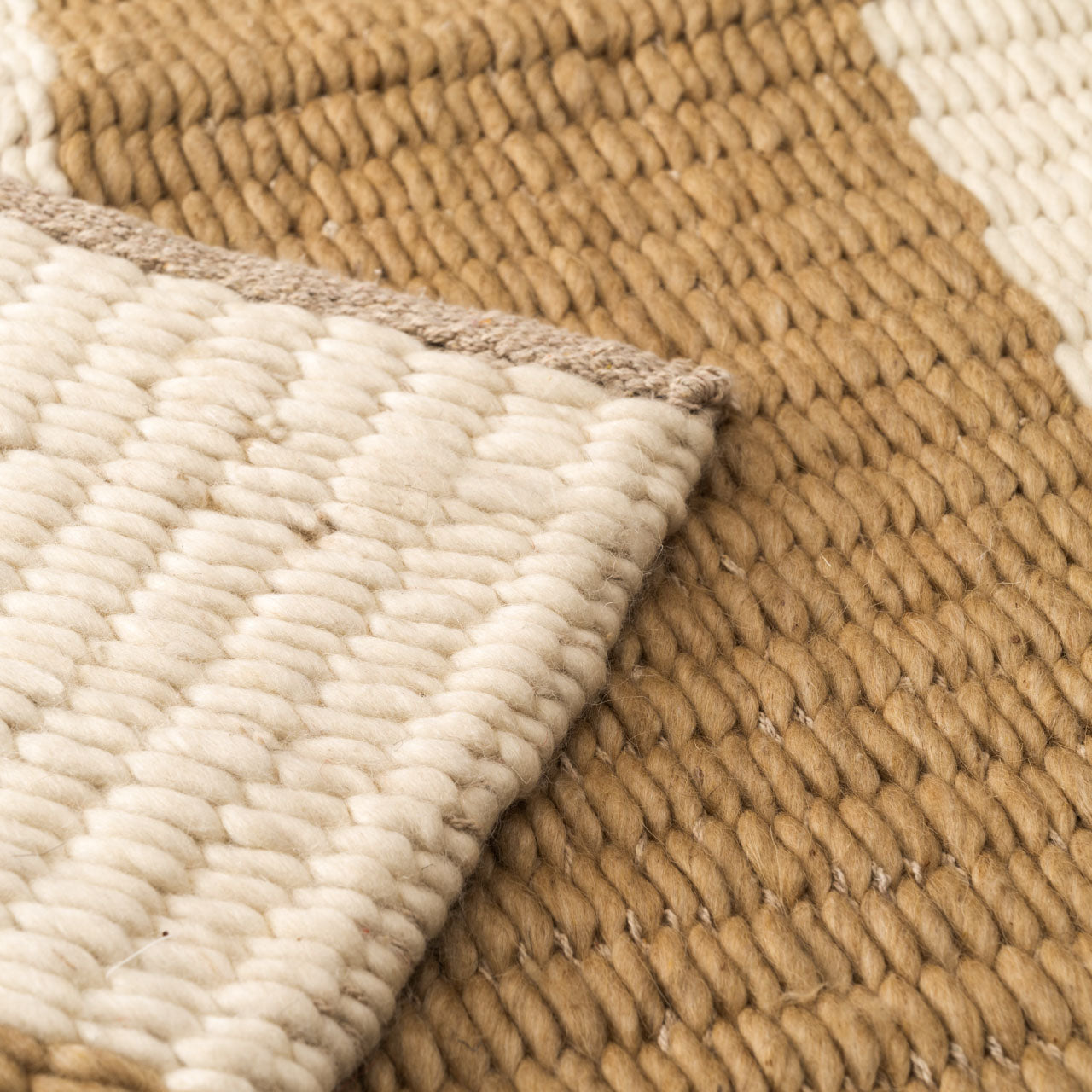 Rectangle P Rug ラグマット 130×190 ラグ ウール コットン ポリエステル 防ダニ・抗菌防臭・防炎機能 ホットカーペット 床暖房 インテリア インテリア雑貨