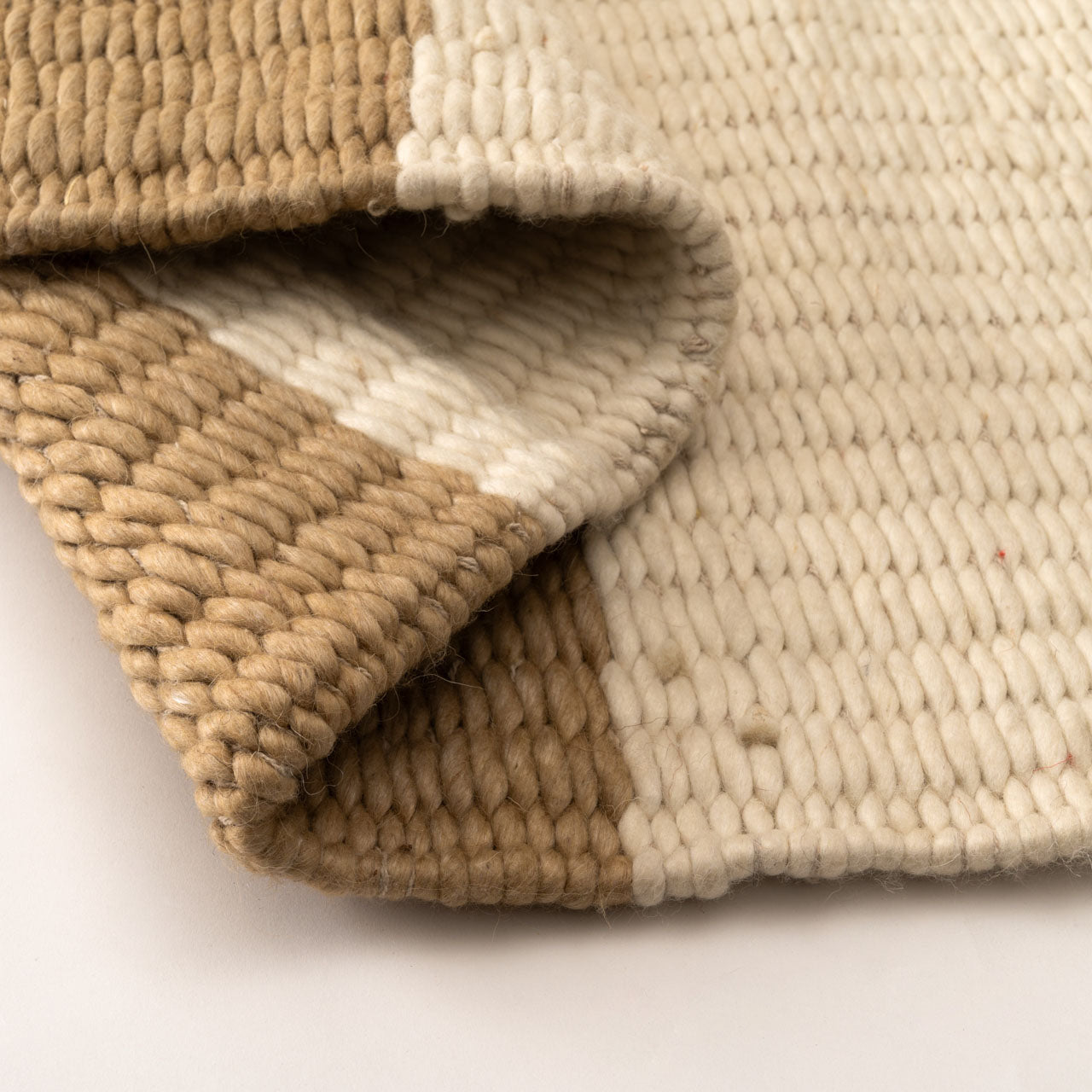 Rectangle P Rug ラグマット 130×190 ラグ ウール コットン ポリエステル 防ダニ・抗菌防臭・防炎機能 ホットカーペット 床暖房 インテリア インテリア雑貨