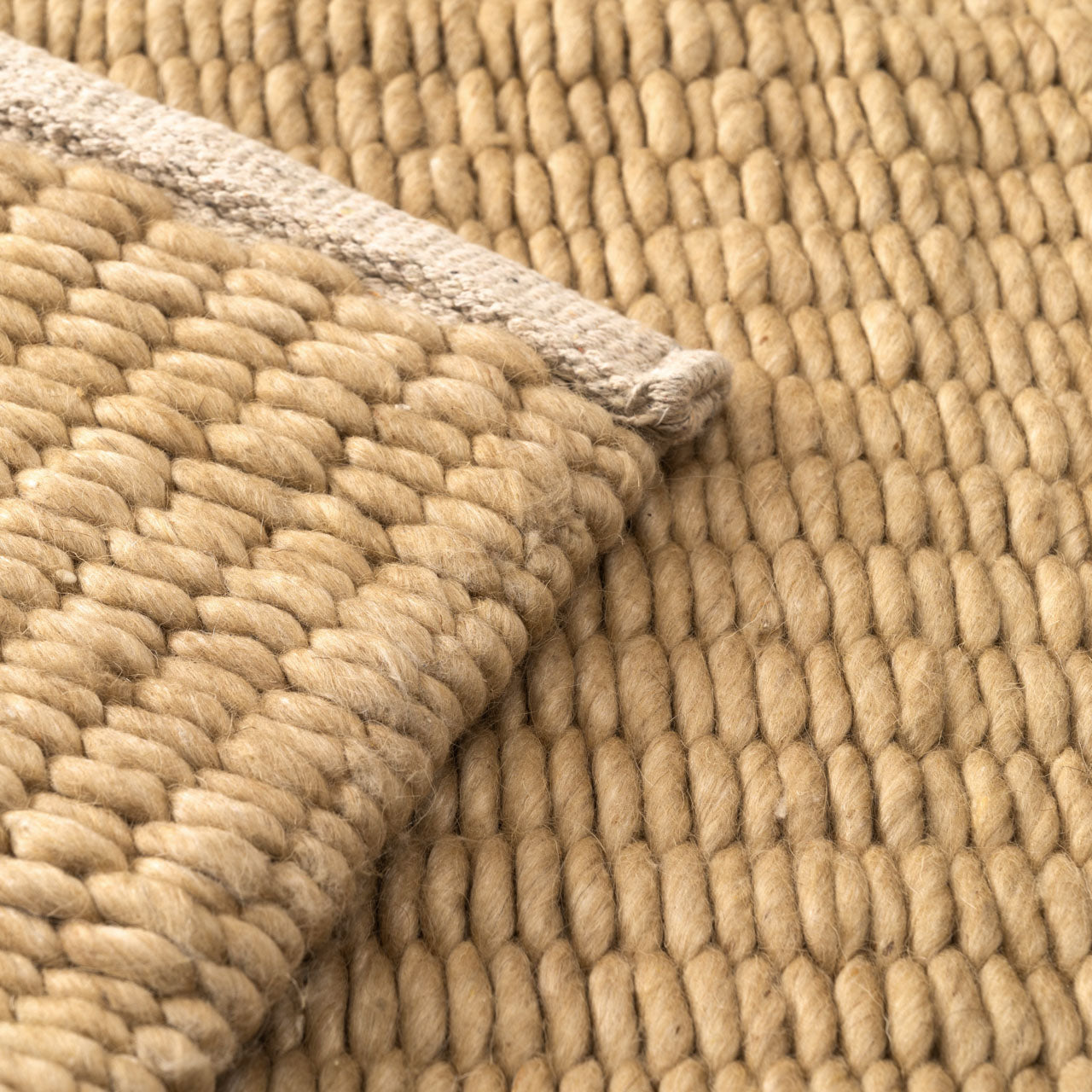 Rectangle P Rug ラグマット 170×230 ラグ ウール コットン ポリエステル 防ダニ・抗菌防臭・防炎機能 ホットカーペット 床暖房 インテリア インテリア雑貨