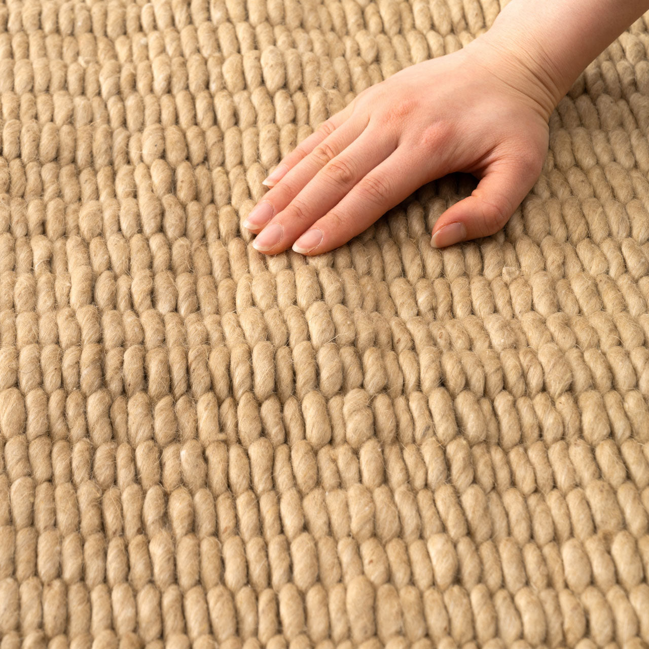 Rectangle P Rug ラグマット 170×230 ラグ ウール コットン ポリエステル 防ダニ・抗菌防臭・防炎機能 ホットカーペット 床暖房 インテリア インテリア雑貨